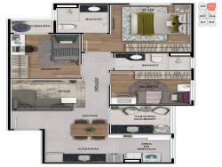 Apartamento para Venda em São José dos Campos - 2