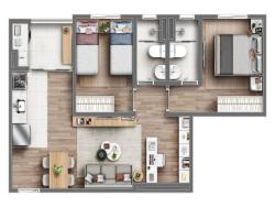 #LC1021 - Apartamento para Lançamento em São José dos Campos - SP - 3